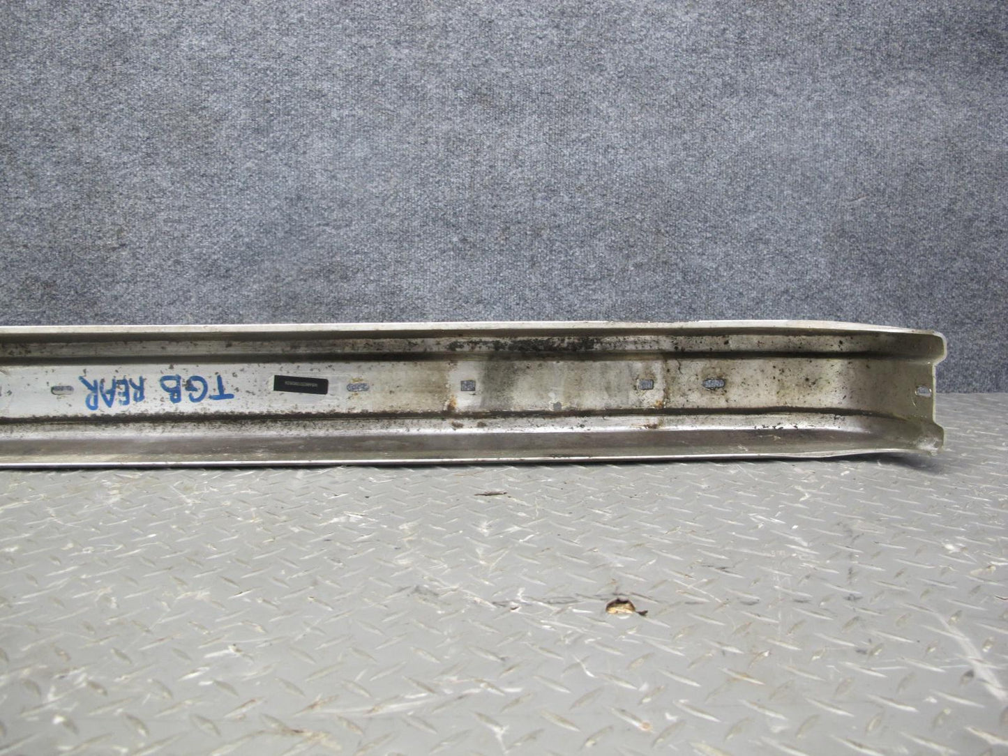 87-90 BMW E30 3-SERIES Rear Aluminum Diving Board Bumper Cover OEM