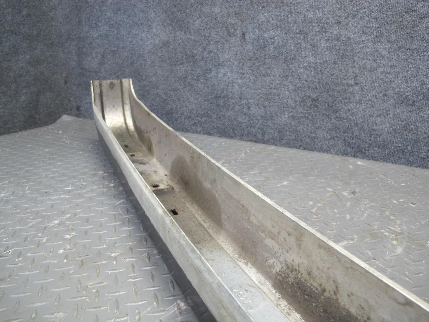 87-90 BMW E30 3-SERIES Rear Aluminum Diving Board Bumper Cover OEM