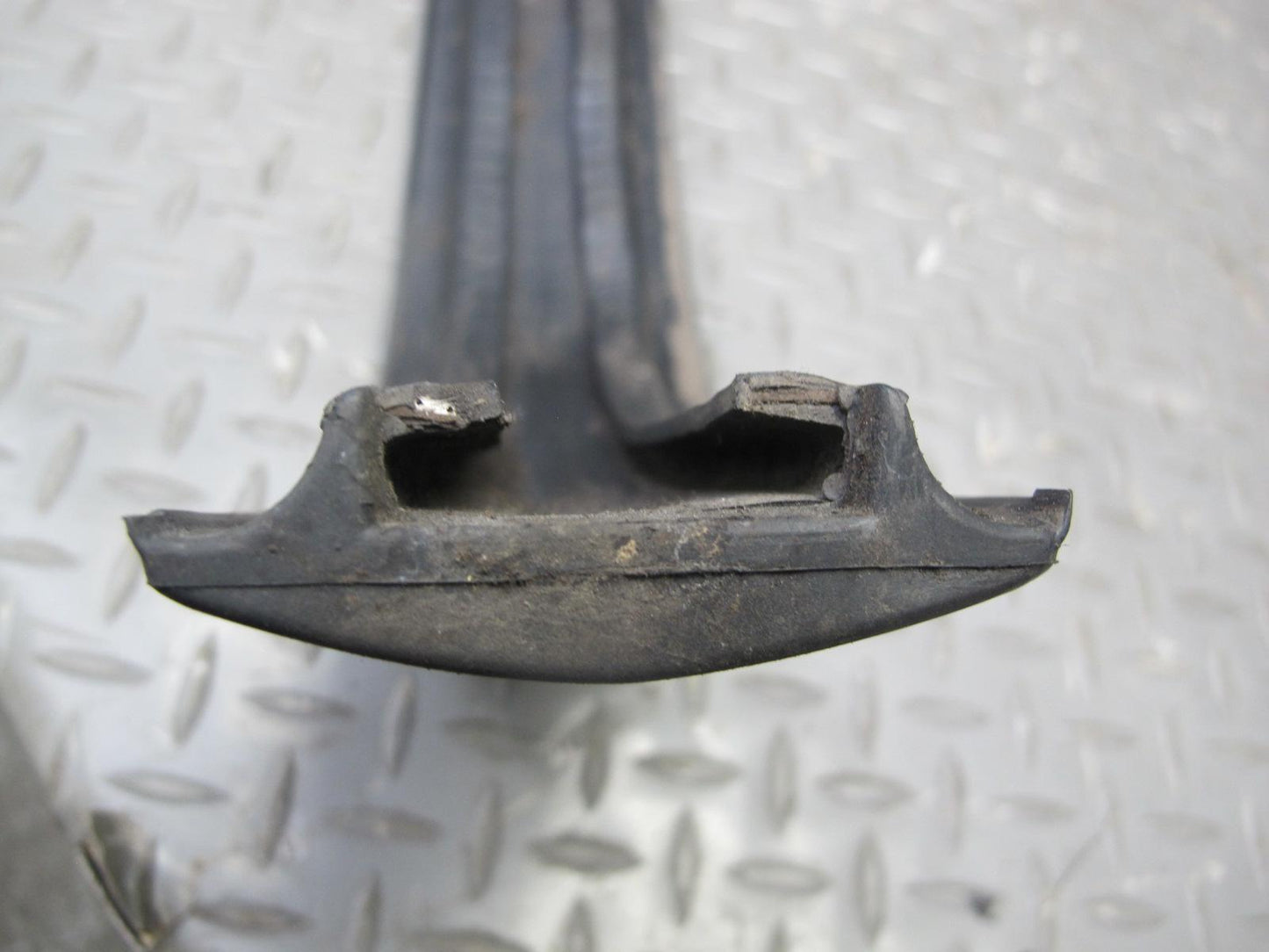 87-90 BMW E30 3-SERIES Rear Bumper Impact Rubber Strip Molding OEM