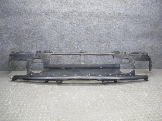 87-91 BMW E30 3-SERIES Front Bumper Lower Metal Valance Panel Black OEM