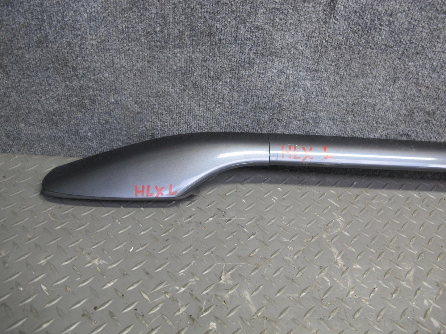 2003-2007 Lexus J100 LX470 Upper Roof Luggage Rack Bar Rail END Shell Set of 2