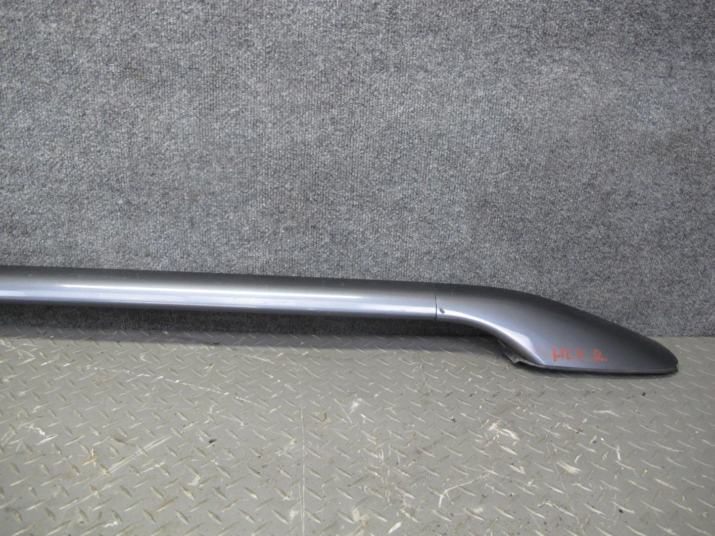 2003-2007 Lexus J100 LX470 Upper Roof Luggage Rack Bar Rail END Shell Set of 2