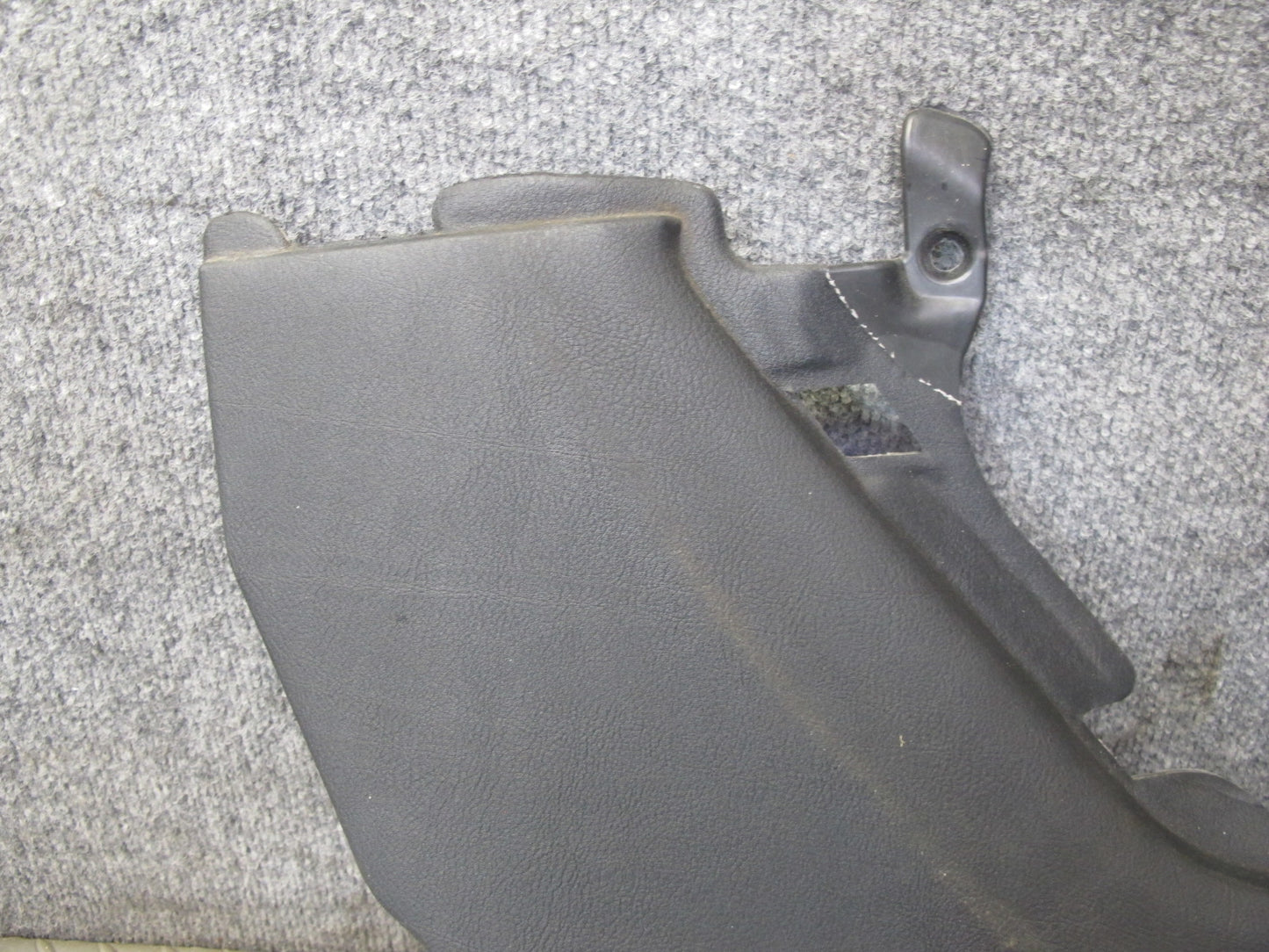 01-06 BMW E46 Convertible Set of 2 Rear Lower Quarter Trim Cover Panel Black OEM