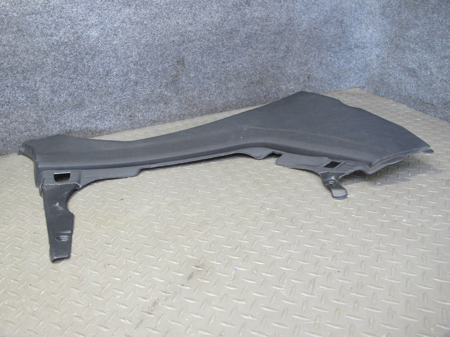 01-06 BMW E46 Convertible Set of 2 Rear Lower Quarter Trim Cover Panel Black OEM