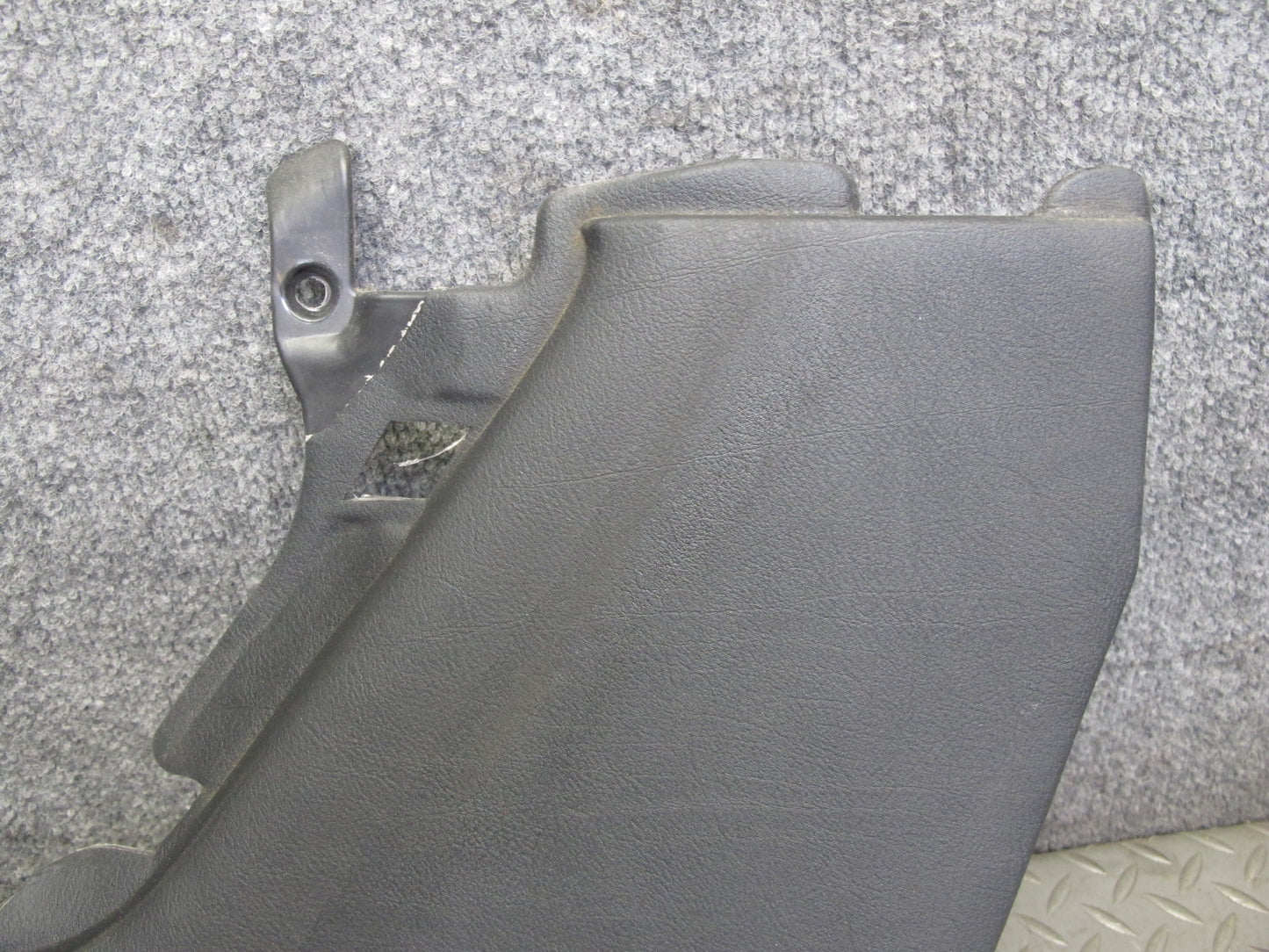 01-06 BMW E46 Convertible Set of 2 Rear Lower Quarter Trim Cover Panel Black OEM