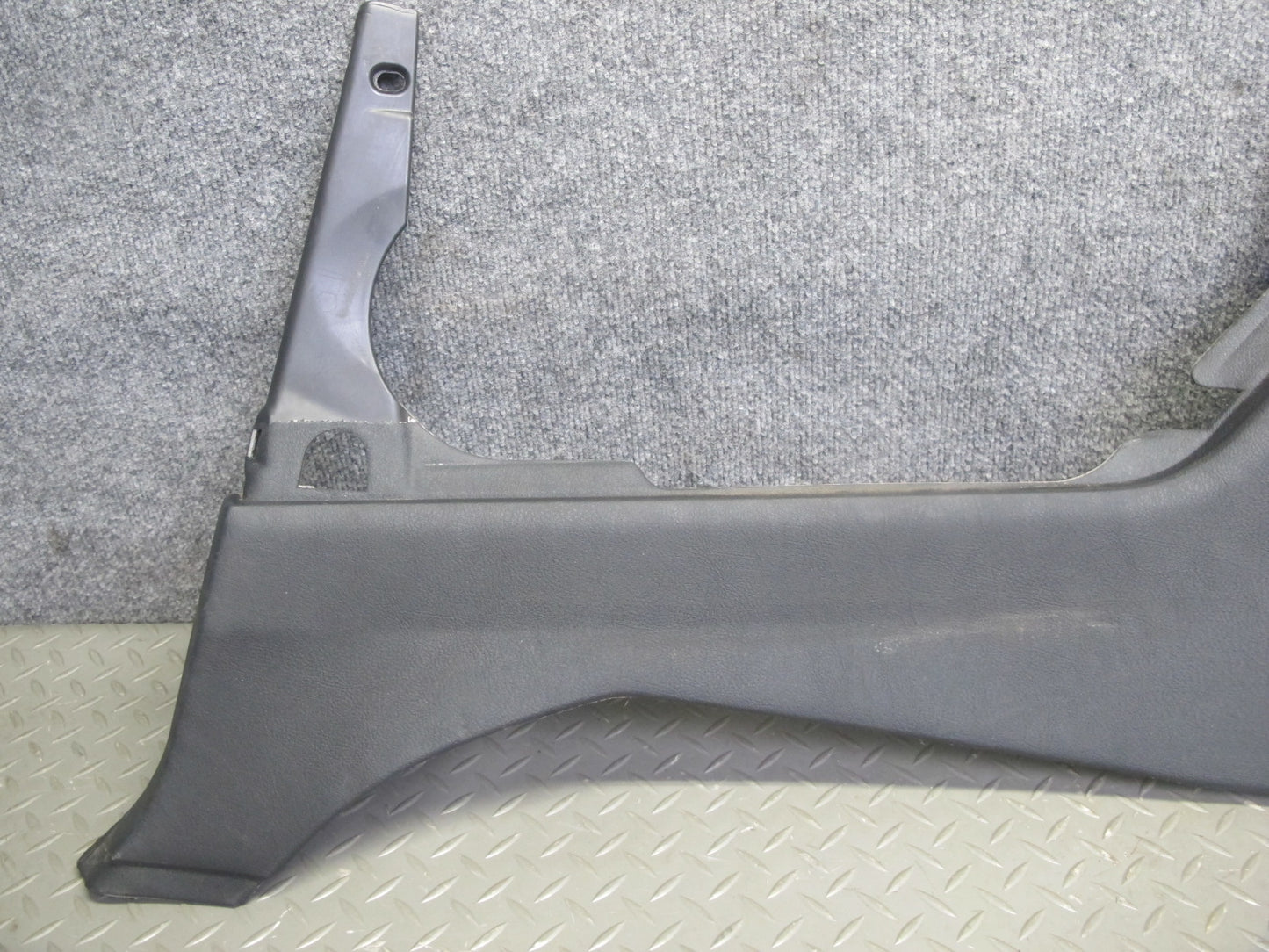 01-06 BMW E46 Convertible Set of 2 Rear Lower Quarter Trim Cover Panel Black OEM