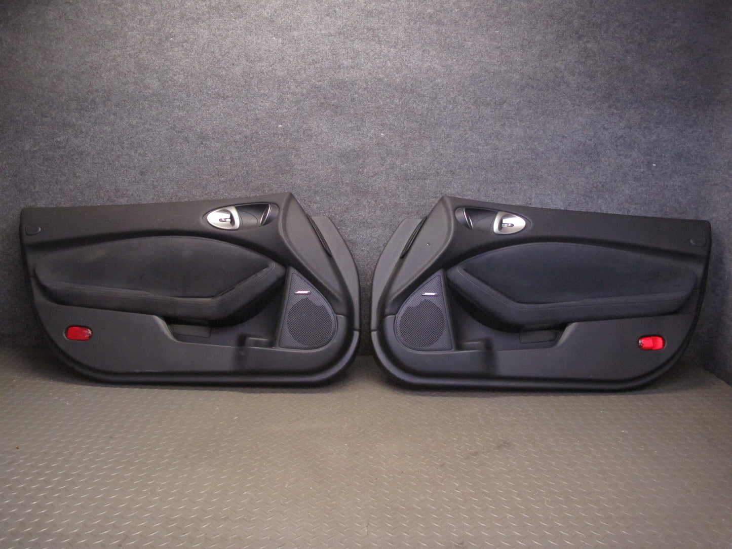 10-19 Nissan Z34 370Z Convert Left Right Door Interior Trim Cover Panel Set OEM