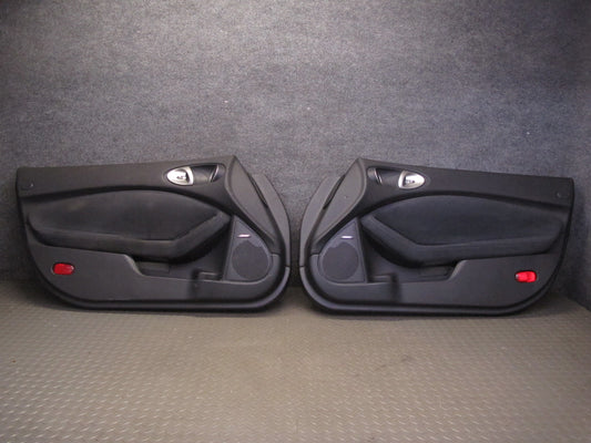 10-19 Nissan Z34 370Z Convert Left Right Door Interior Trim Cover Panel Set OEM