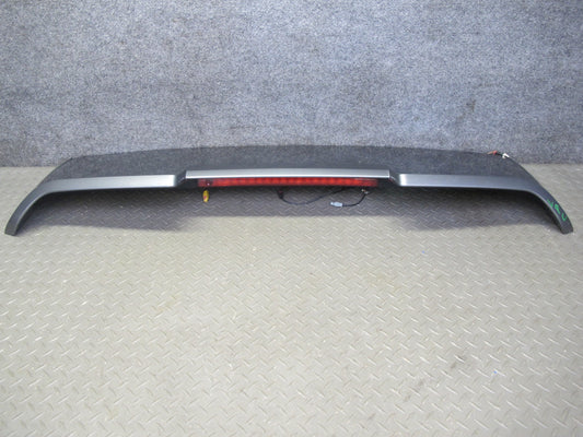 08-10 Porsche Cayenne 957 Turbo Rear Trunk Lid Tailgate Spoiler w  Brake Light