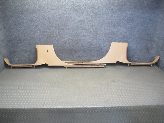 08-10 Porsche Cayenne 957 Left & Right  Door Scuff Sill Plate Trim Panel Set