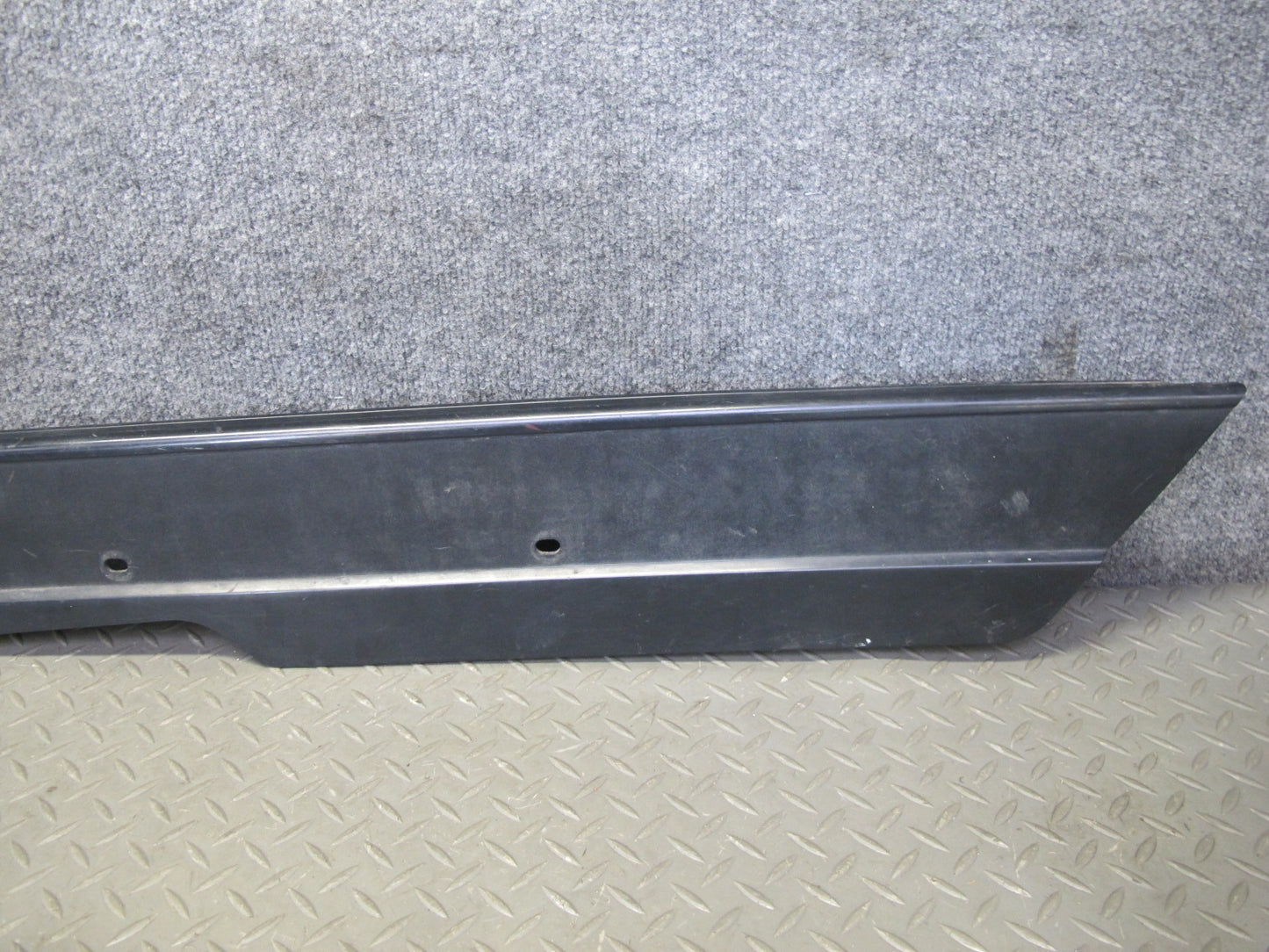87-91 BMW E30 325i Convertible Set of 4 Door Scuff Sill Plate Trim Cover OEM
