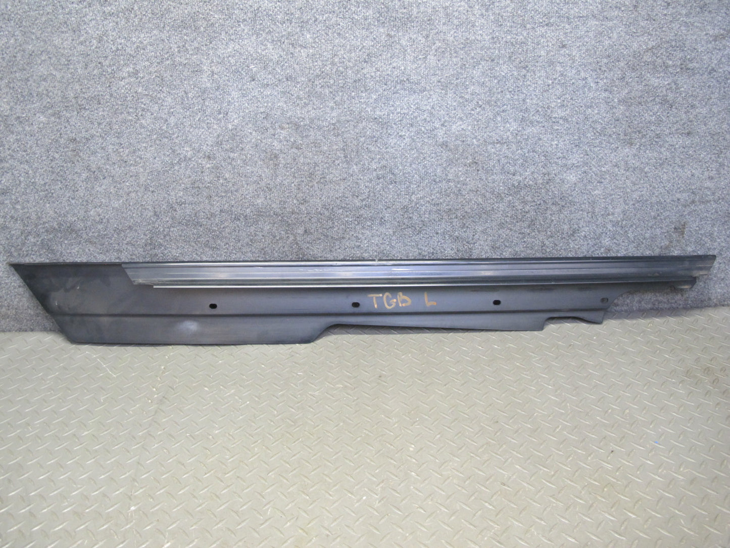87-91 BMW E30 325i Convertible Set of 4 Door Scuff Sill Plate Trim Cover OEM