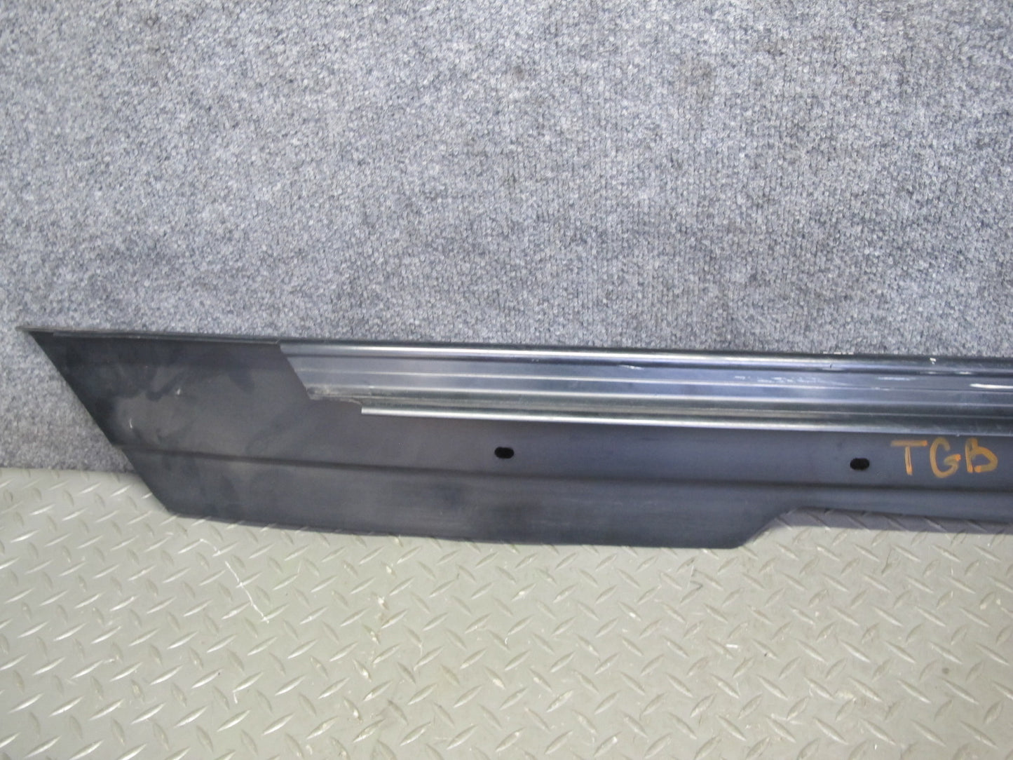 87-91 BMW E30 325i Convertible Set of 4 Door Scuff Sill Plate Trim Cover OEM