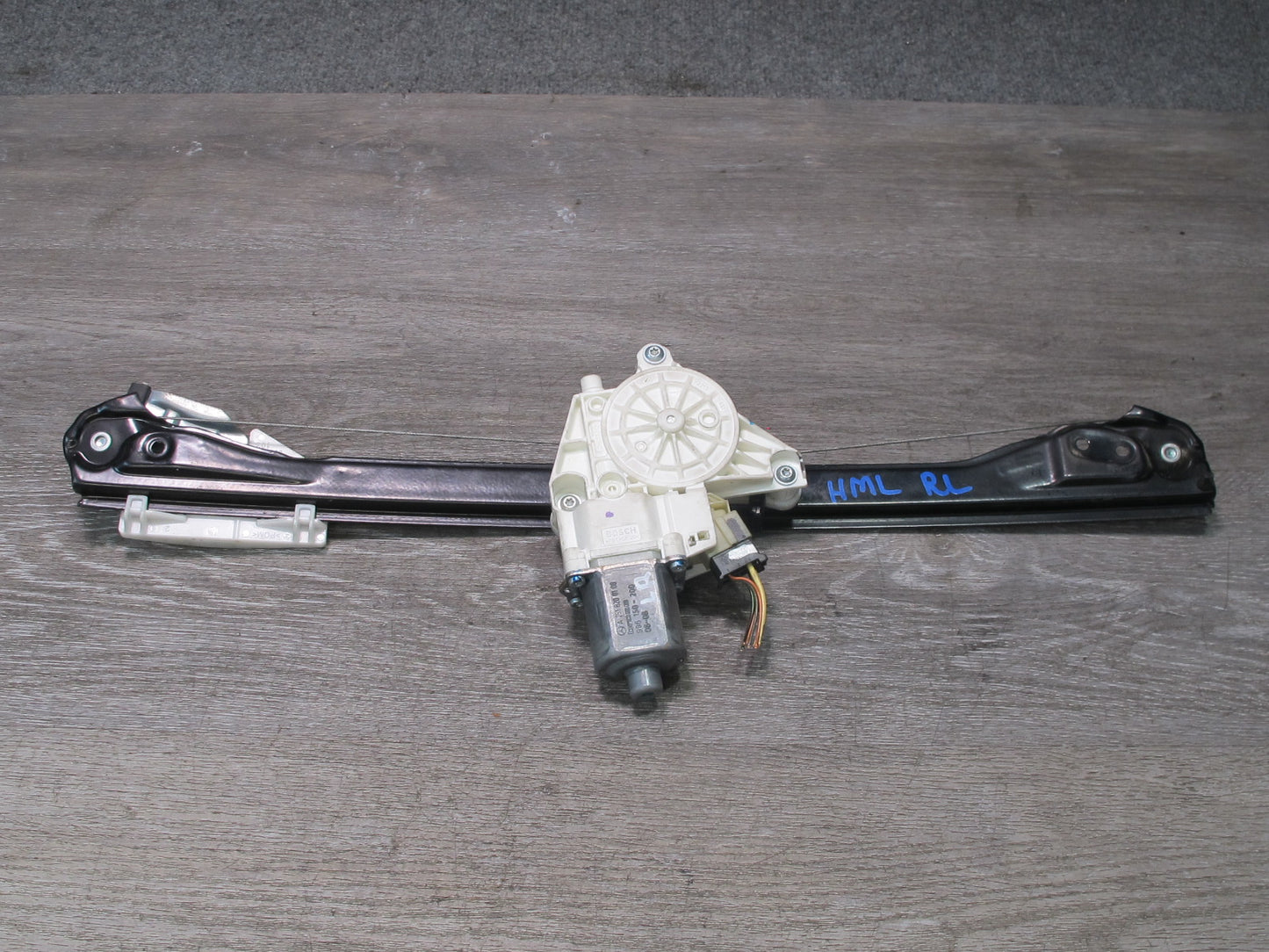 06-11 Mercedes W164 Ml-class Rear Left Door Window Regulator w Motor OEM