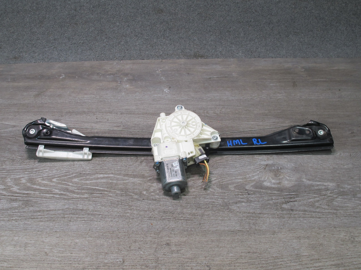 06-11 Mercedes W164 Ml-class Rear Left Door Window Regulator w Motor OEM