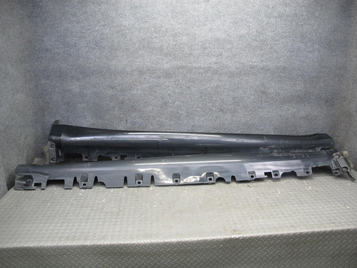 2014-2018 BMW F15 X5 Left & Right Side Skirt Rocker Panel Molding Set of 2 Black