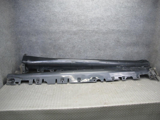 2014-2018 BMW F15 X5 Left & Right Side Skirt Rocker Panel Molding Set of 2 Black