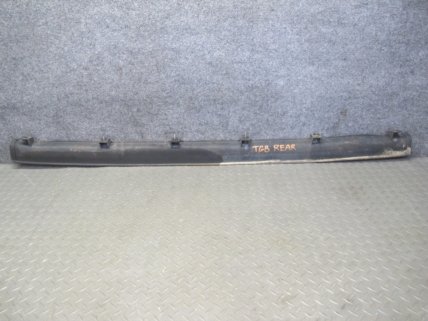 87-91 BMW E30 Convertible Rear Center Upper Bumper Trim Panel Cover 1965746 OEM
