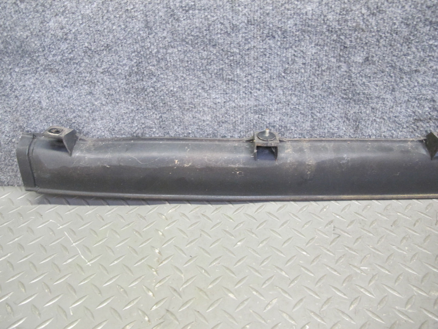 87-91 BMW E30 Convertible Rear Center Upper Bumper Trim Panel Cover 1965746 OEM