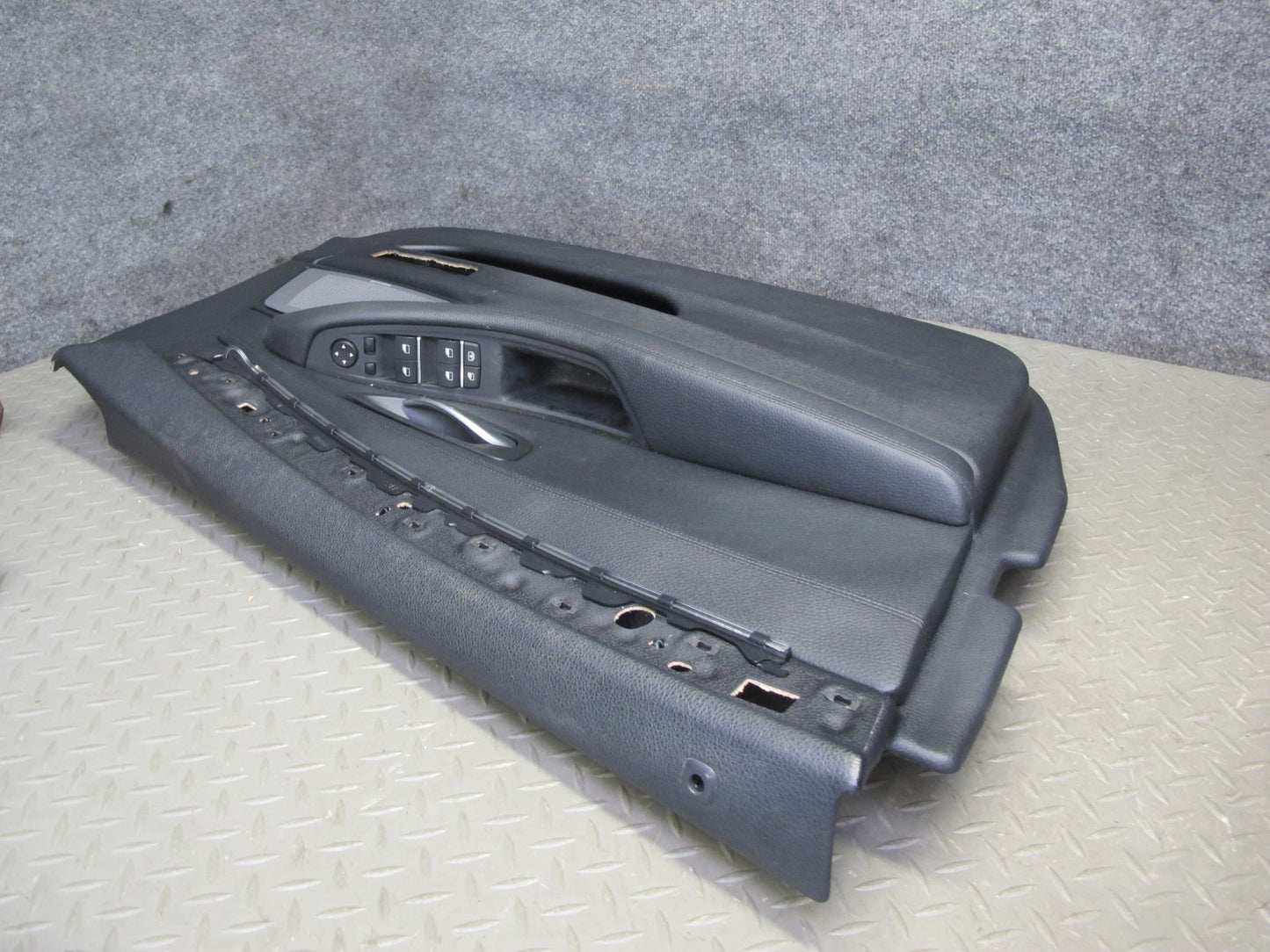 11-16 BMW F10 5-SERIES Front Left Right Door Interior Trim Panel Cover Set OEM