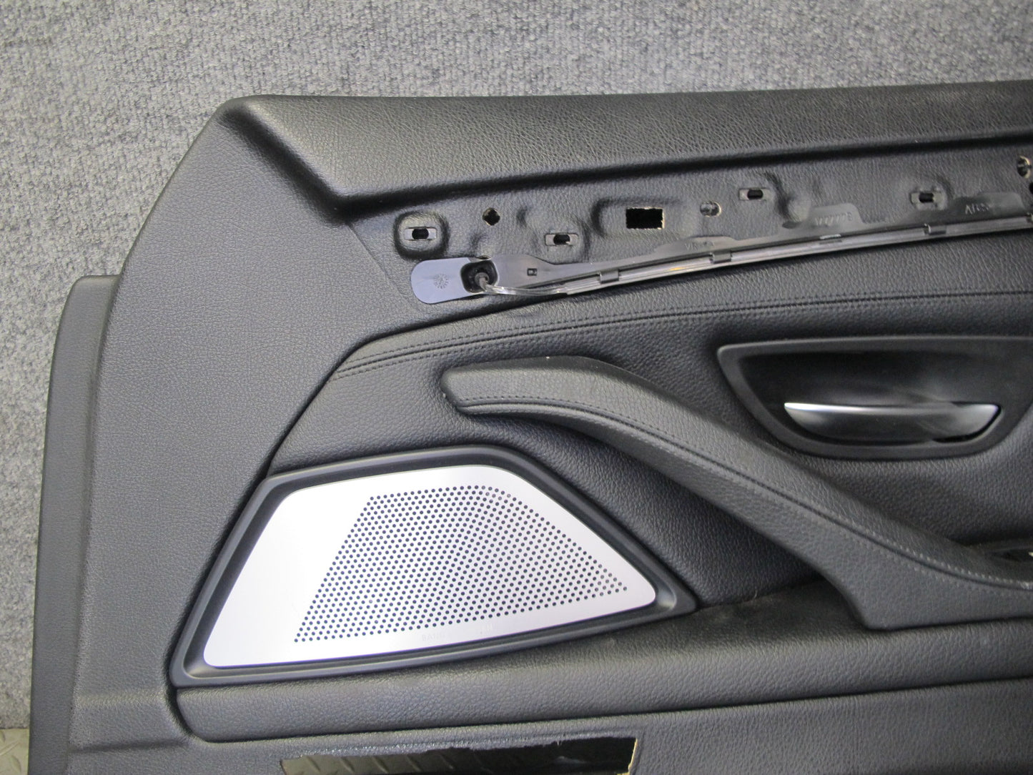 11-16 BMW F10 5-SERIES Front Left Right Door Interior Trim Panel Cover Set OEM