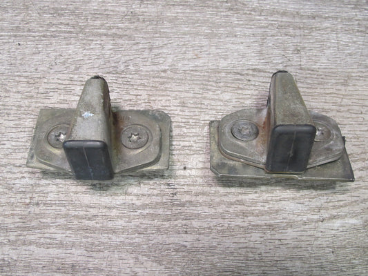 87-91 BMW E30 Coupe Convertible Set of 2 Door Lock Latch Catch Striker OEM