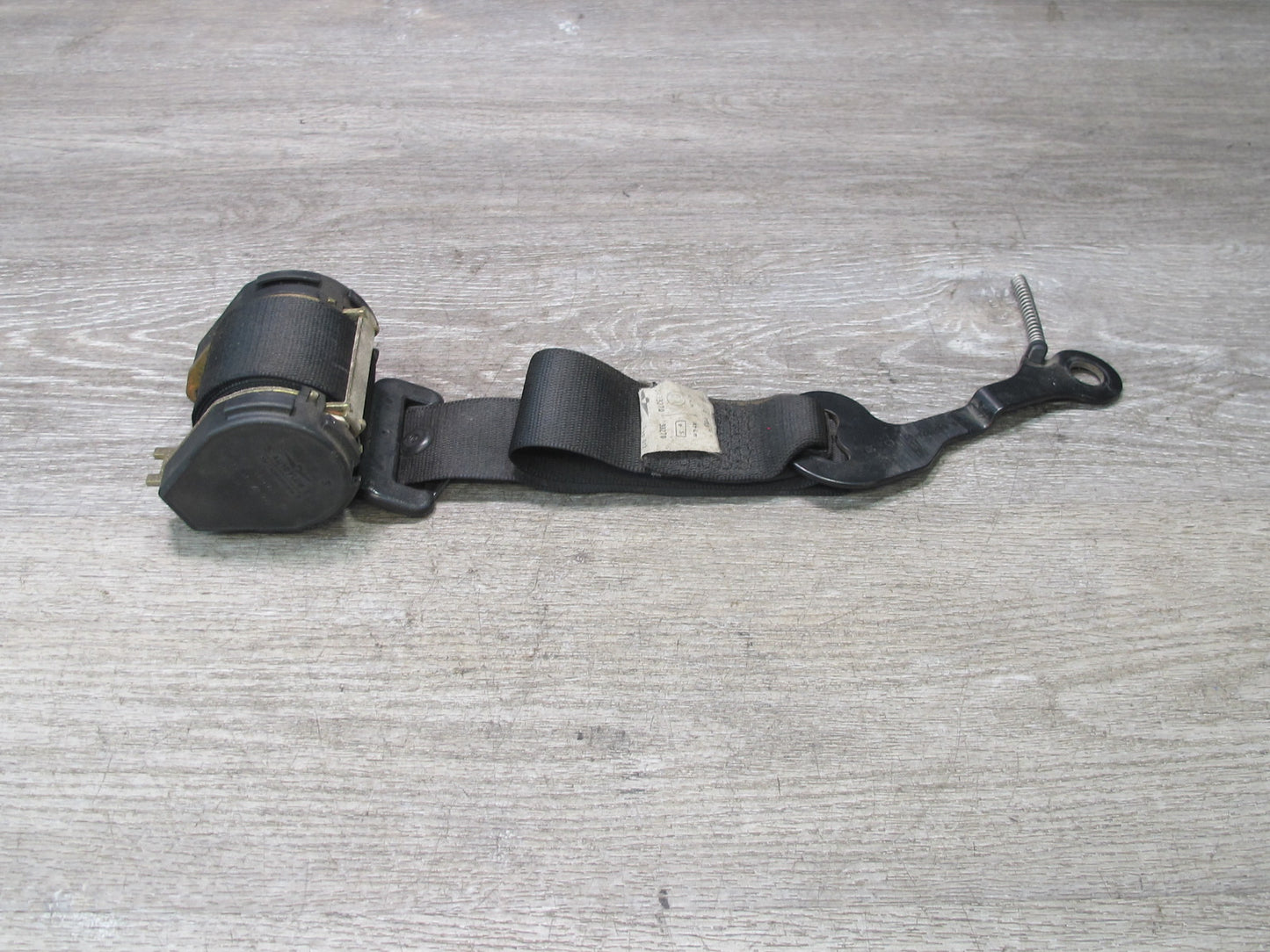 88-93 BMW E30 CONVERTIBLE FRONT RIGHT & LEFT SIDE SEATBELT RETRACTOR SET OEM