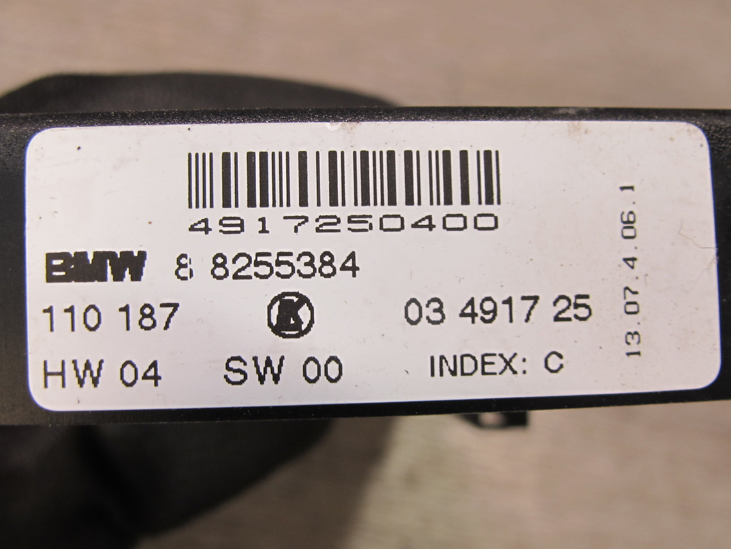 01-06 BMW E46 Convertible Front Right Seat Adjustment Control Switch Set OEM