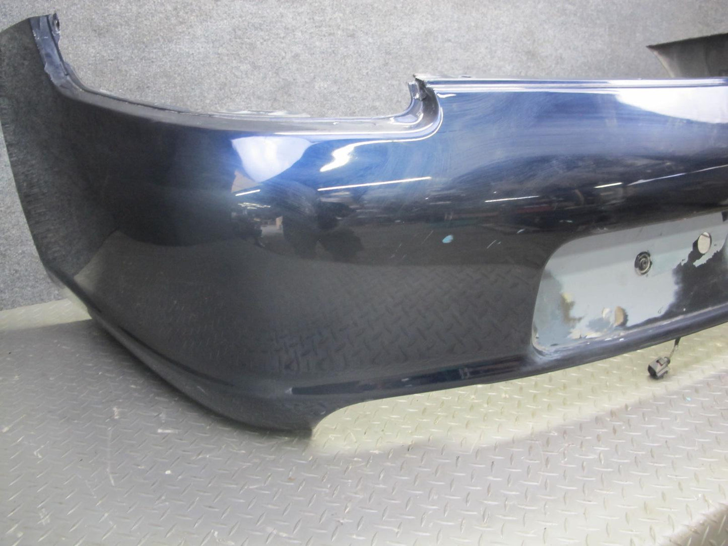 2005-2008 Porsche 911 997 RWD Rear Bumper Cover Midnight Blue Metallic