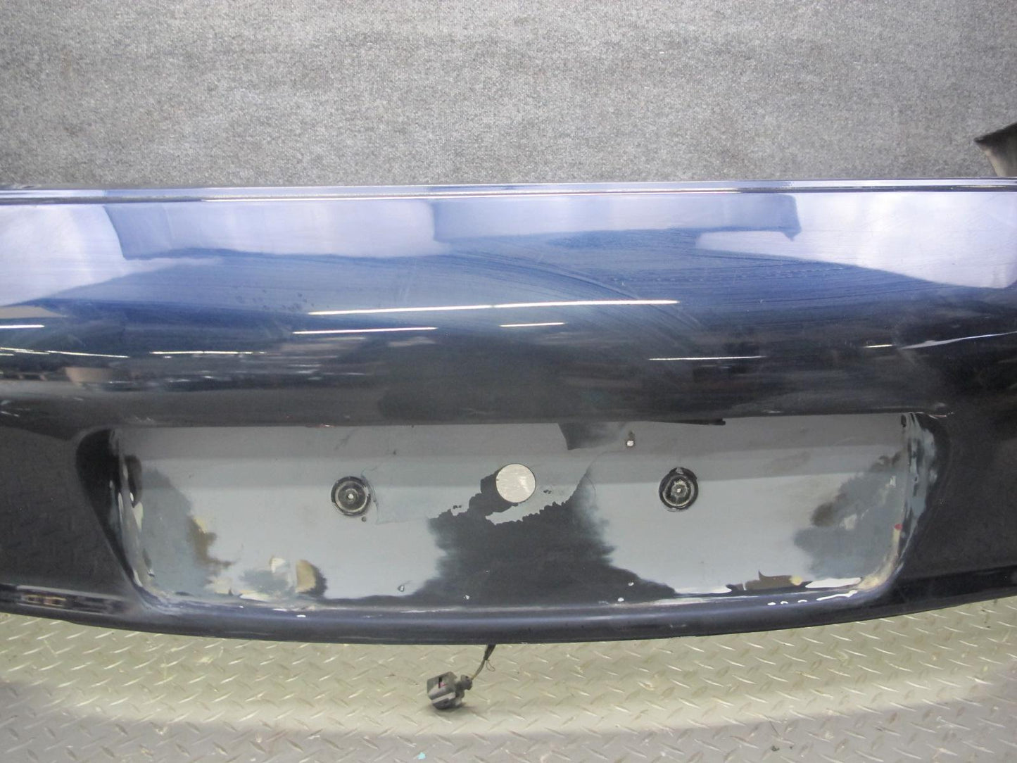 2005-2008 Porsche 911 997 RWD Rear Bumper Cover Midnight Blue Metallic