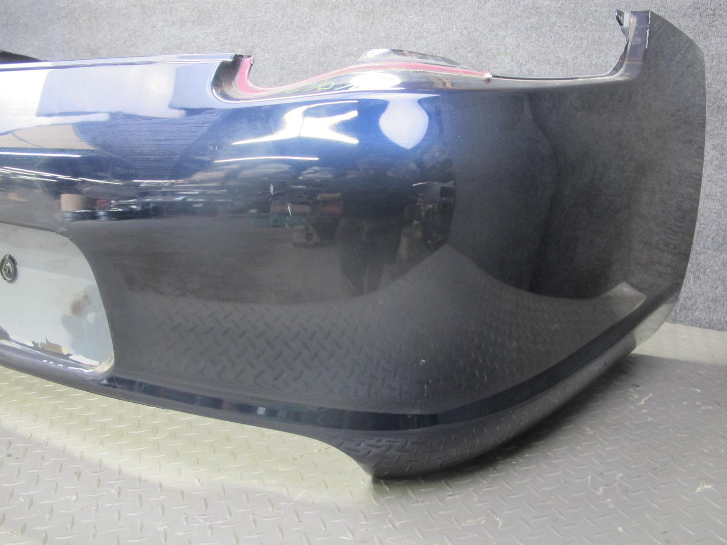 2005-2008 Porsche 911 997 RWD Rear Bumper Cover Midnight Blue Metallic
