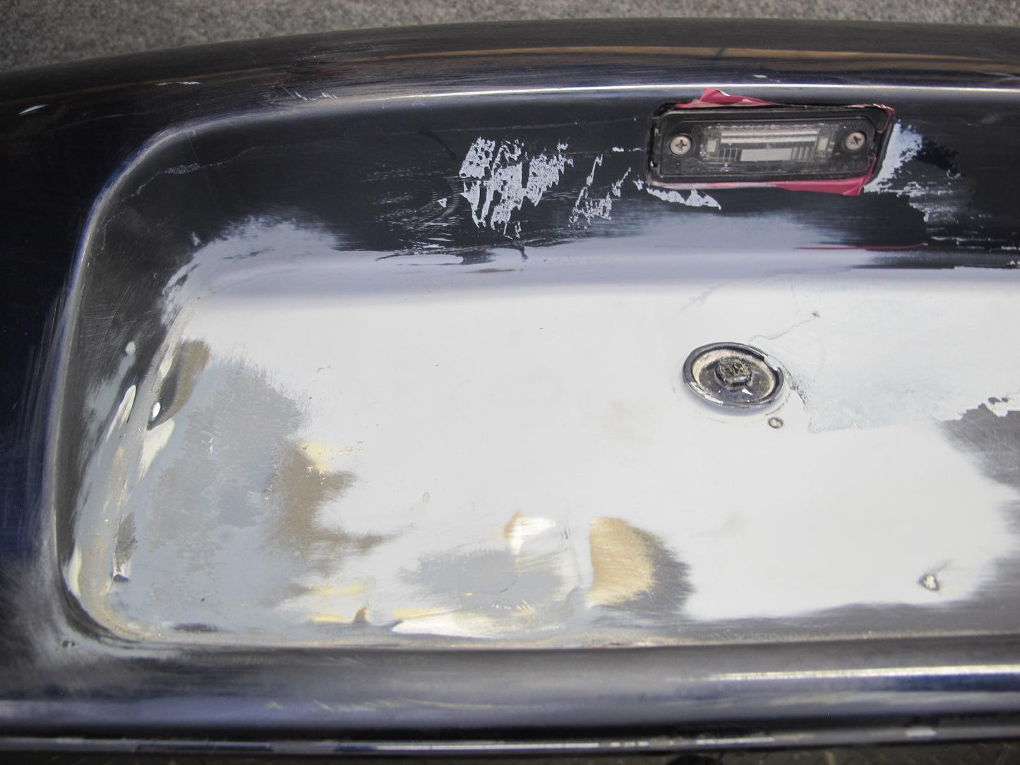 2005-2008 Porsche 911 997 RWD Rear Bumper Cover Midnight Blue Metallic