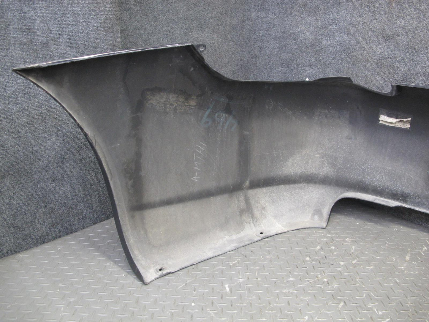 2005-2008 Porsche 911 997 RWD Rear Bumper Cover Midnight Blue Metallic