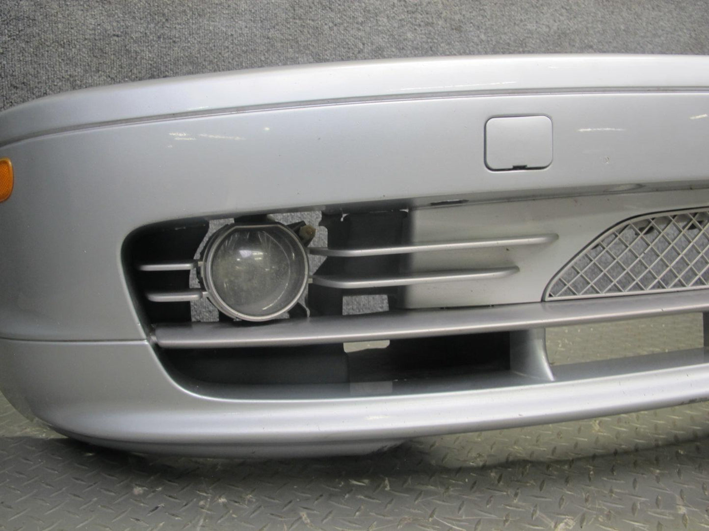 01-03 BMW E46 330ci Coupe Conv Front Bumper Cover w Fog Lights Titan Silver OEM