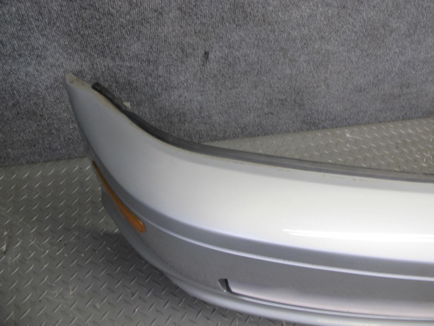 01-03 BMW E46 330ci Coupe Conv Front Bumper Cover w Fog Lights Titan Silver OEM