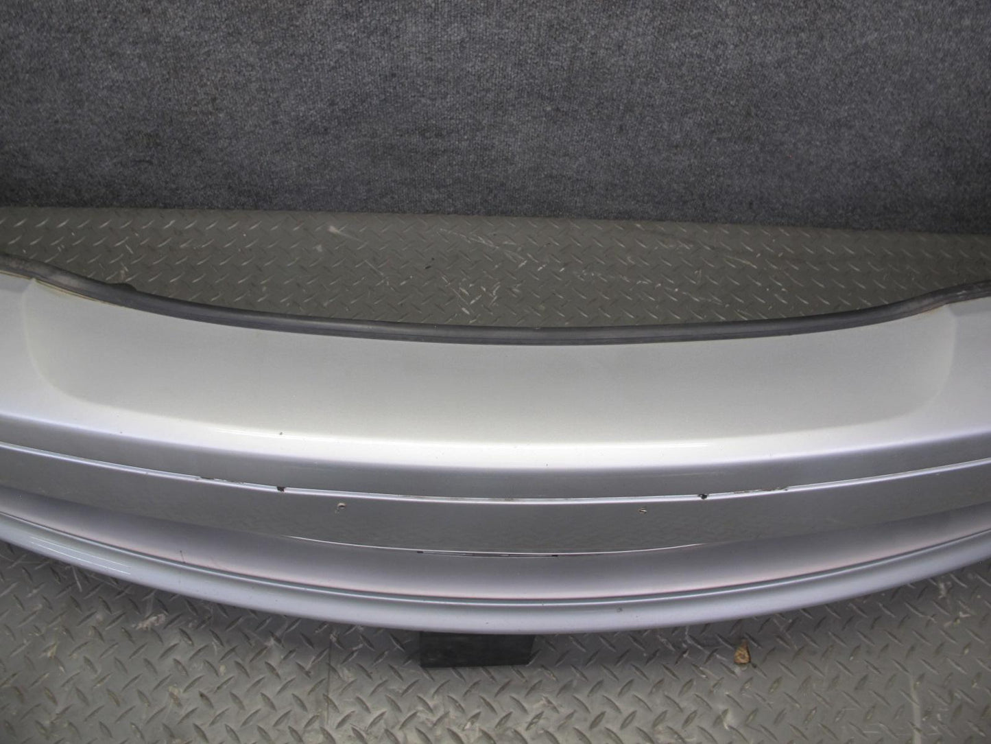 01-03 BMW E46 330ci Coupe Conv Front Bumper Cover w Fog Lights Titan Silver OEM