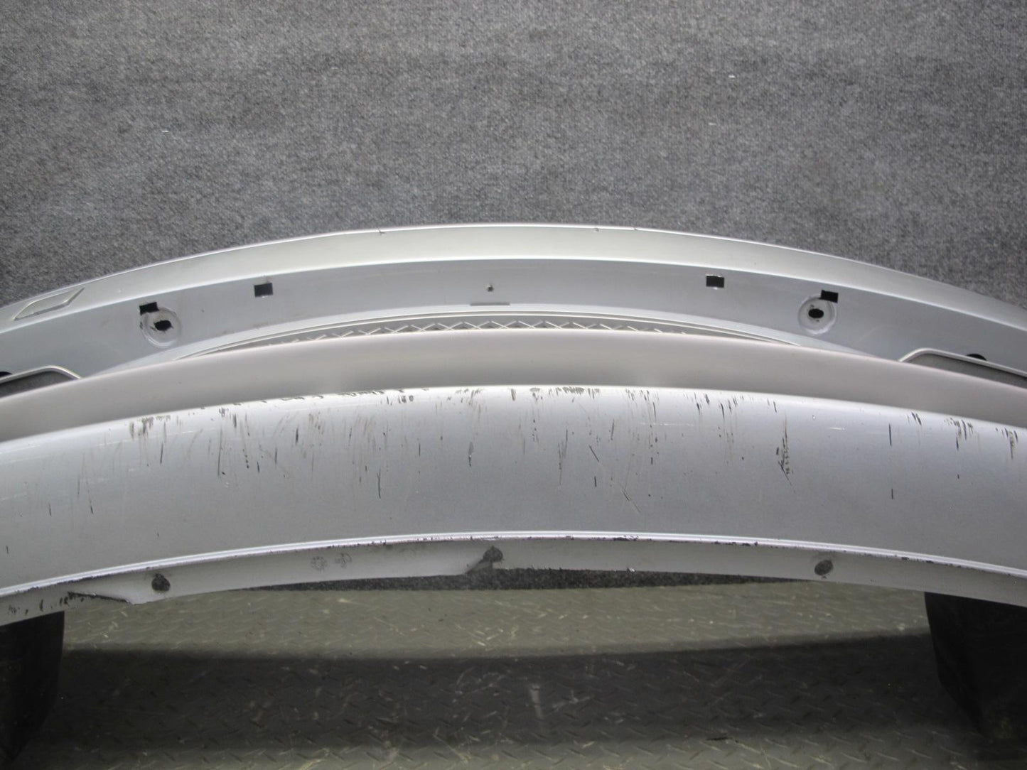 01-03 BMW E46 330ci Coupe Conv Front Bumper Cover w Fog Lights Titan Silver OEM