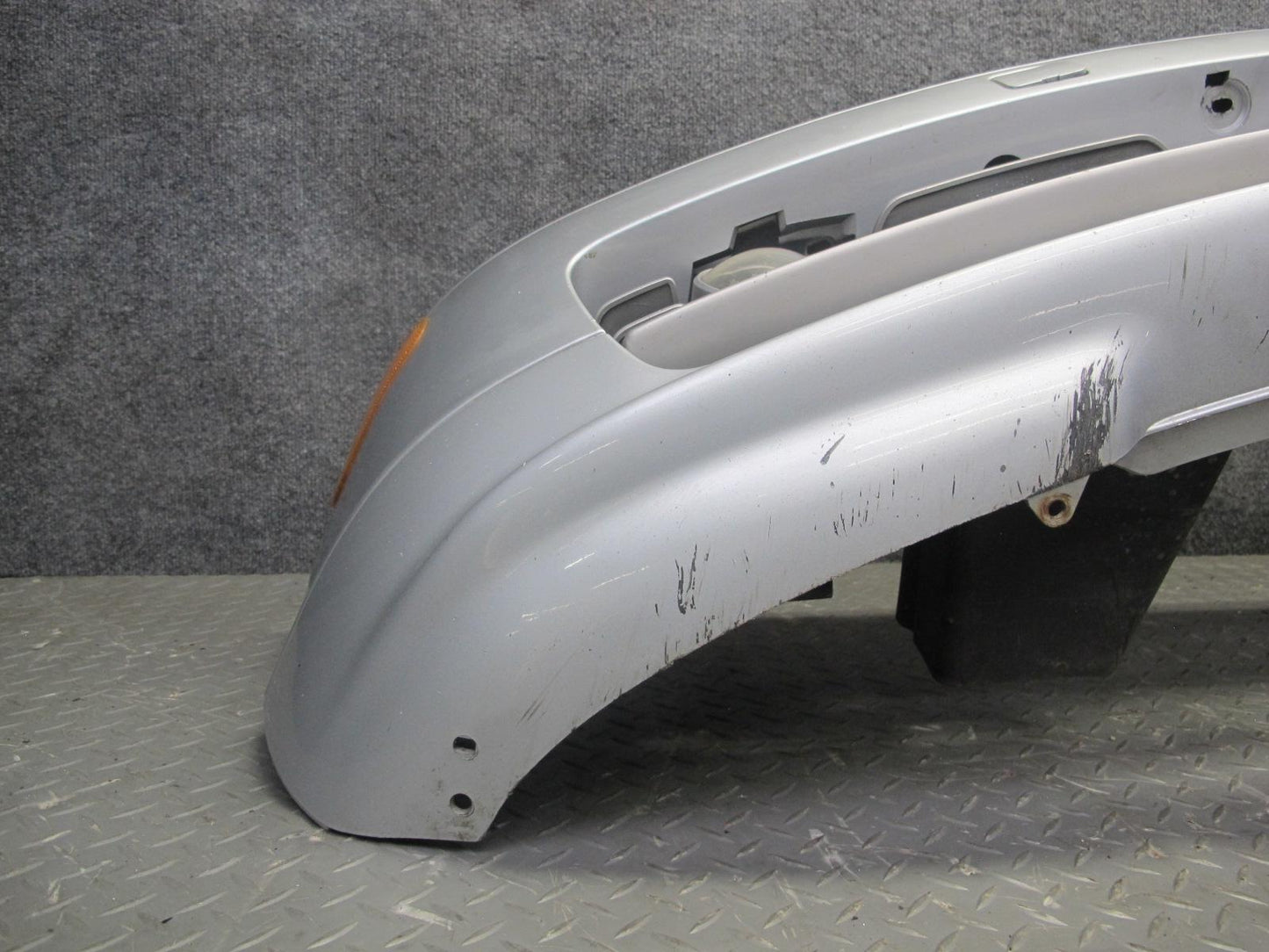 01-03 BMW E46 330ci Coupe Conv Front Bumper Cover w Fog Lights Titan Silver OEM
