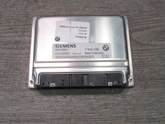 04-05 BMW E46 M54 M56 Convertible Engine ECU DME EWS3 Lock Cylinder KEY Set OEM