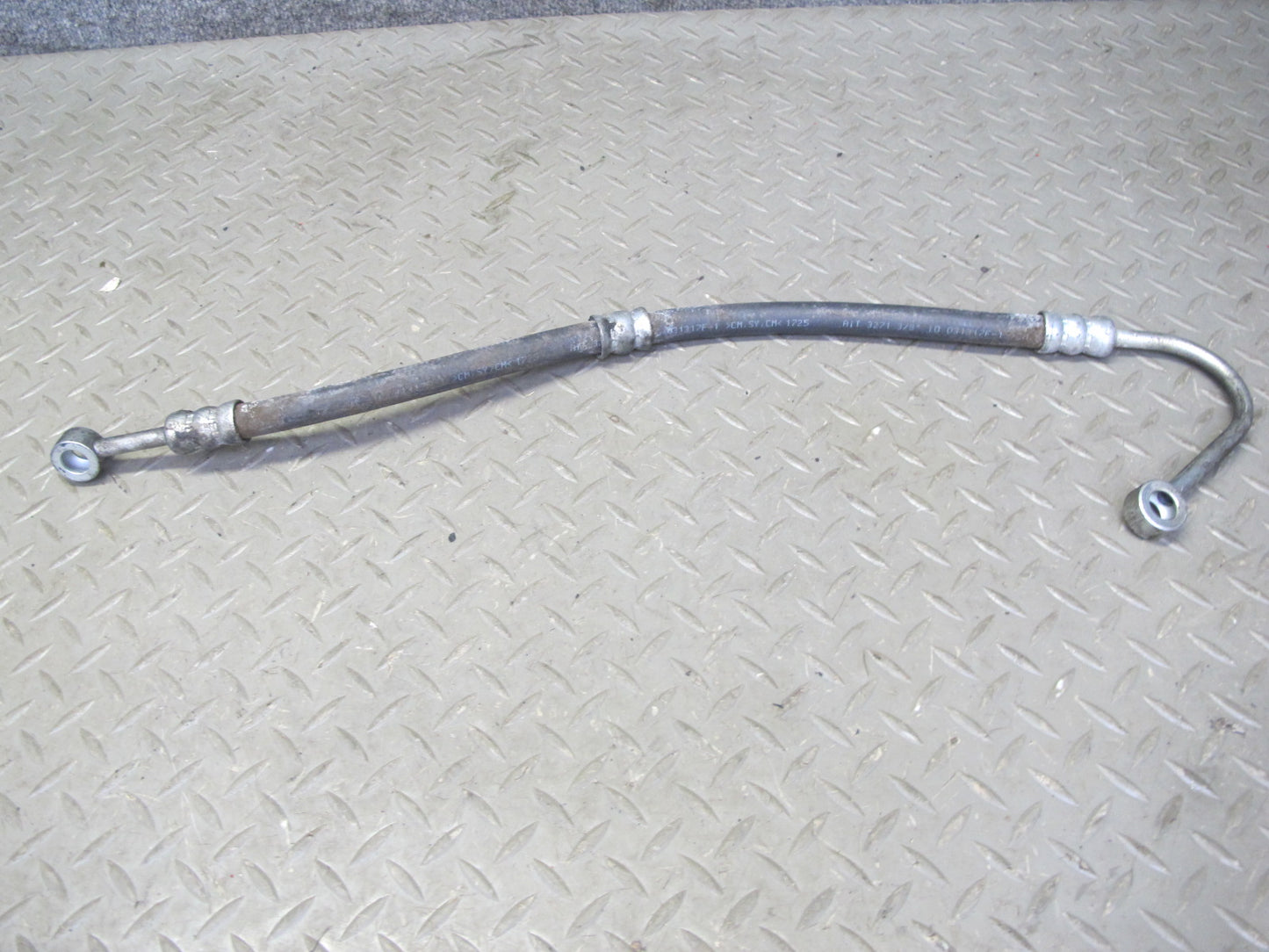 88-91 BMW E30 325I Set of 3 Power Steering Hose Pipe Line OEM