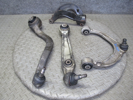 2014-2018 BMW F15 X5 Front Right Upper & Lower Control Arm Fork Set of 4
