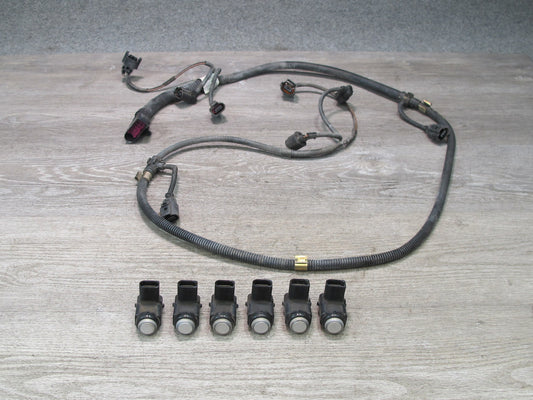 03-06 Porsche Cayenne 955 Front Bumper PDC Parking Distance Sensor Wiring Set