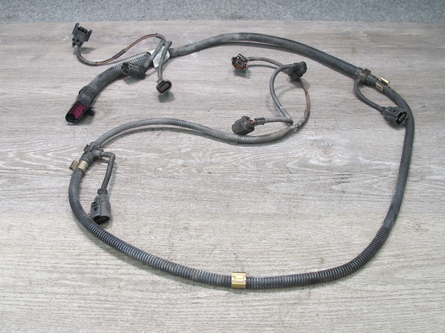 03-06 Porsche Cayenne 955 Front Bumper PDC Parking Distance Sensor Wiring Set