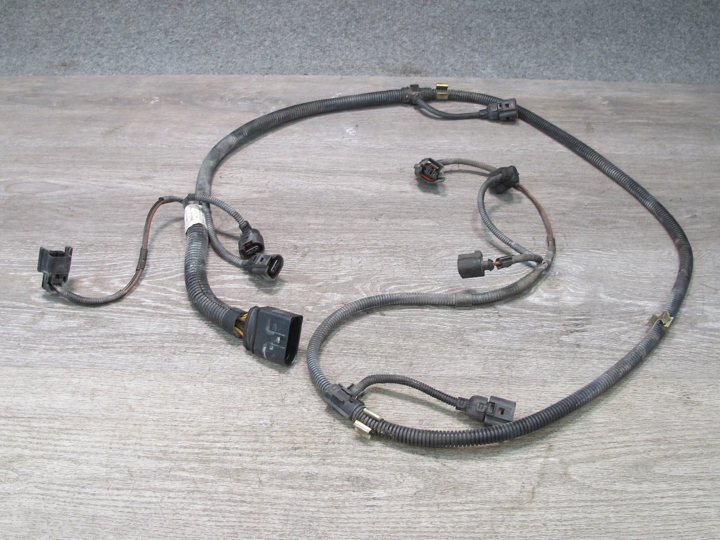 03-06 Porsche Cayenne 955 Front Bumper PDC Parking Distance Sensor Wiring Set