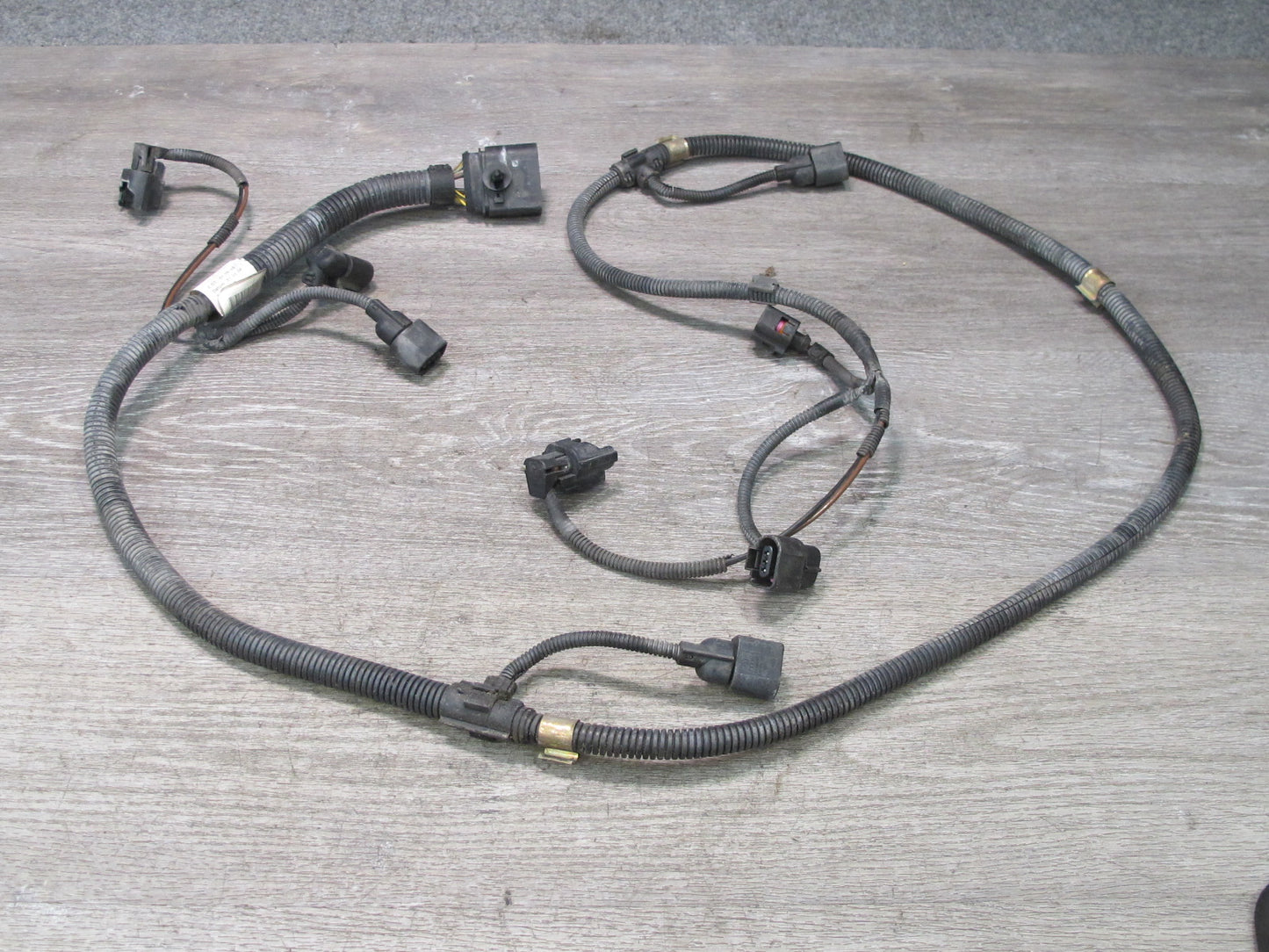 03-06 Porsche Cayenne 955 Front Bumper PDC Parking Distance Sensor Wiring Set