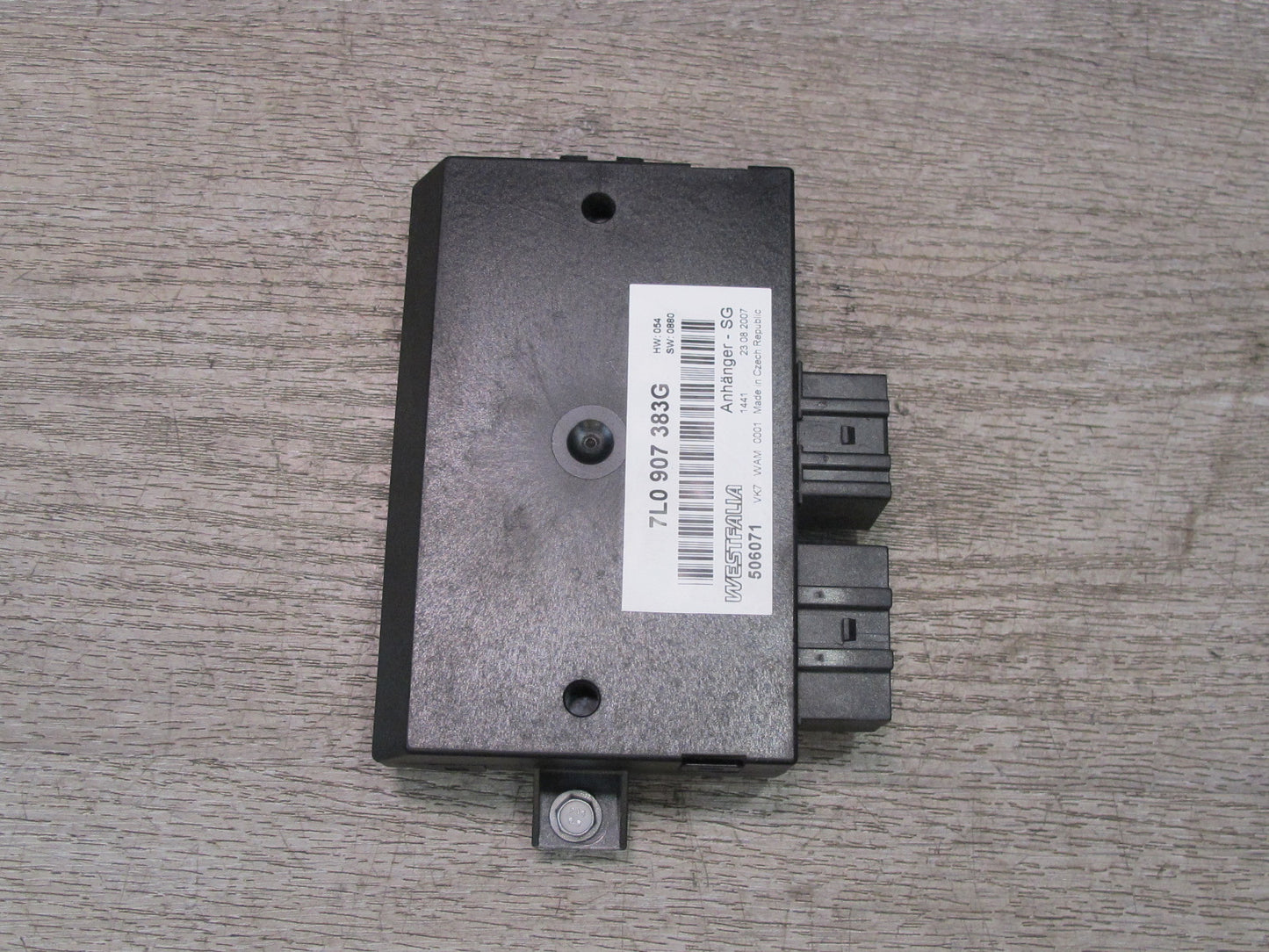 2003-2010 Porsche Cayenne 955 957 TOW Towing Trailer Control Module 7L0907383G