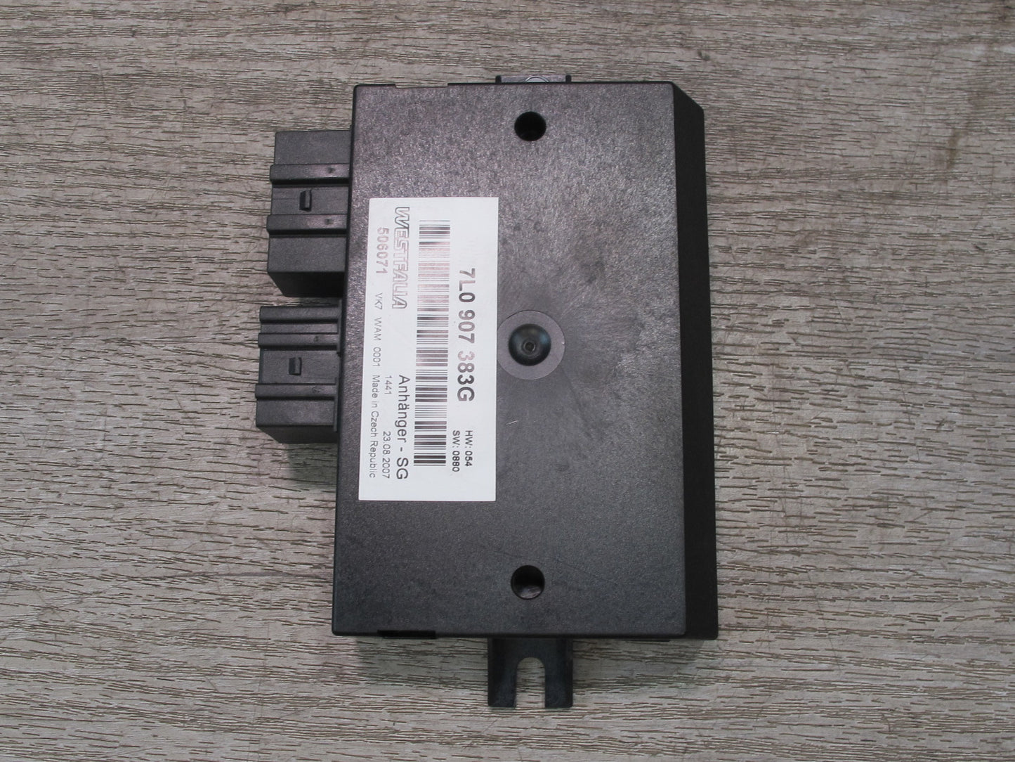 2003-2010 Porsche Cayenne 955 957 TOW Towing Trailer Control Module 7L0907383G