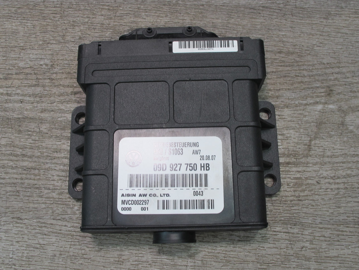 2008-2010 Porsche Cayenne 957 Turbo Transmission Control Module 09D927750HB