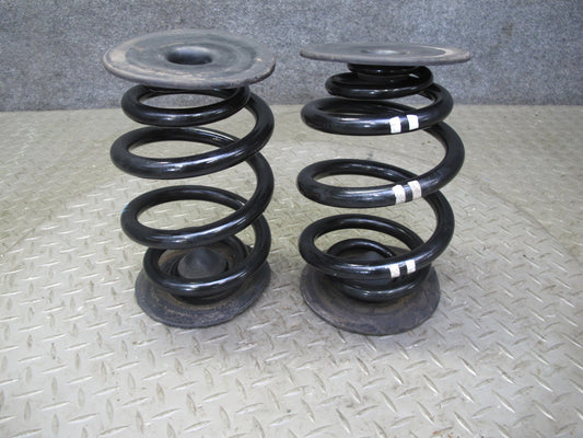 01-06 BMW E46 330Ci Convertible Set of 2 Rear Left & Right Coil Spring OEM