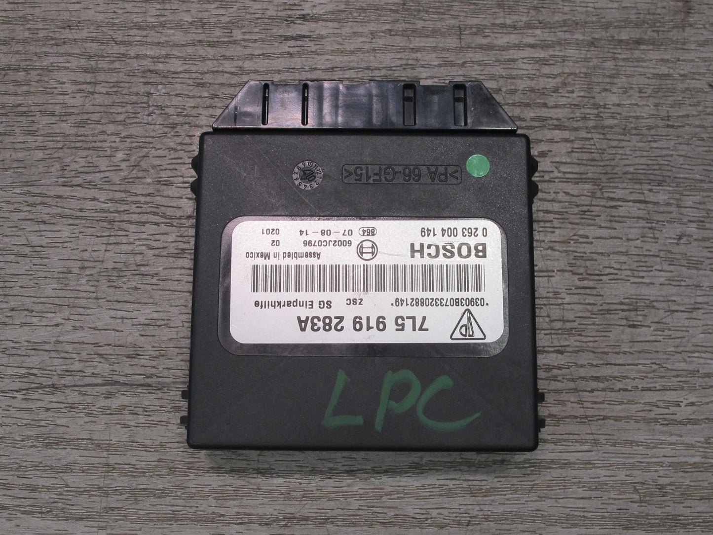 2008-2010 Porsche Cayenne 957 PDC Parking Distance Control Module 7L5919283A